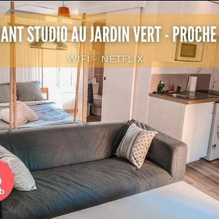 昂古莱姆Charmant Studio Au Jardin Vert- Proche Centre公寓 外观 照片